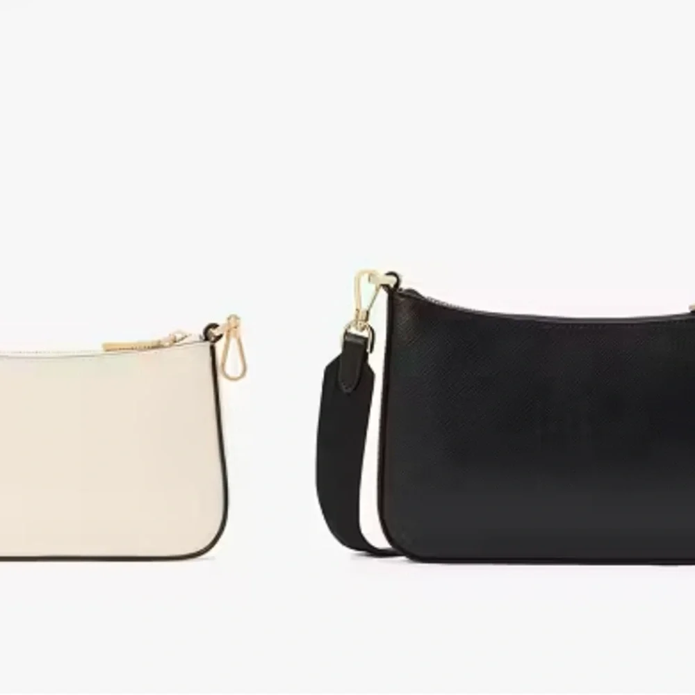 Kate Spade Duet Puffy Heart crossbody bag